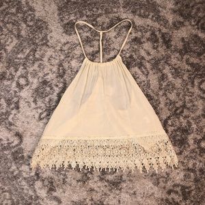 Cream/Off White Halter Top